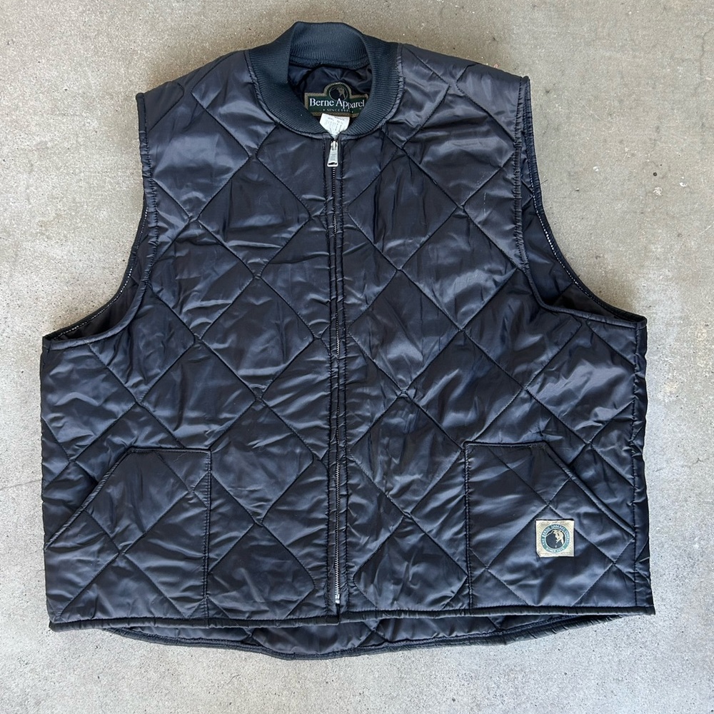 Vintage quilted vest